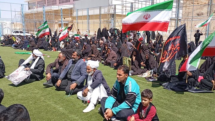 تصاویر| روستاهای لانو در اربعین رهبر شهید