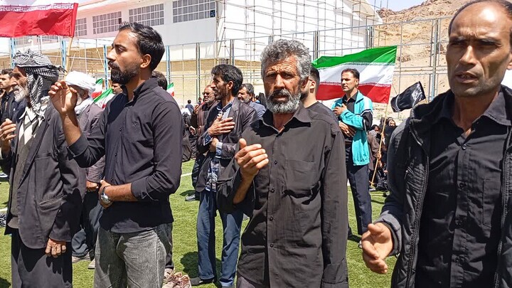 تصاویر| روستاهای لانو در اربعین رهبر شهید