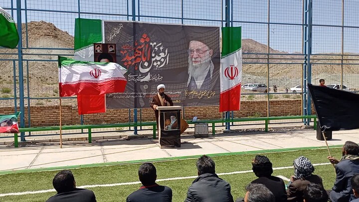 تصاویر| روستاهای لانو در اربعین رهبر شهید