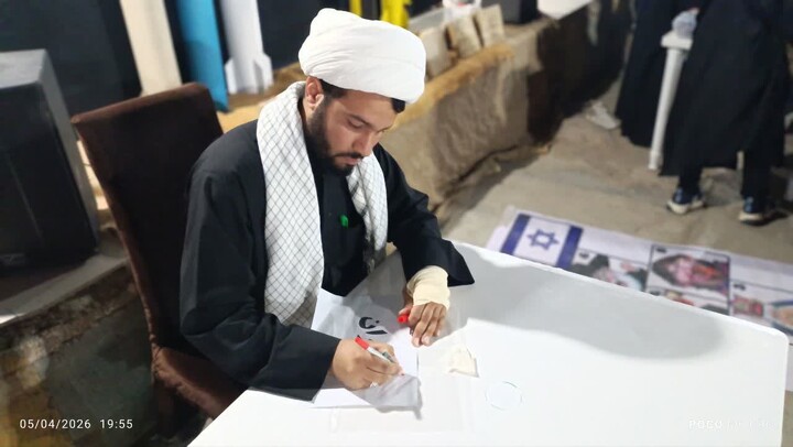تصاویر/فعالیت طلاب مدرسه علمیه ریحانه النبی (س) شادگان