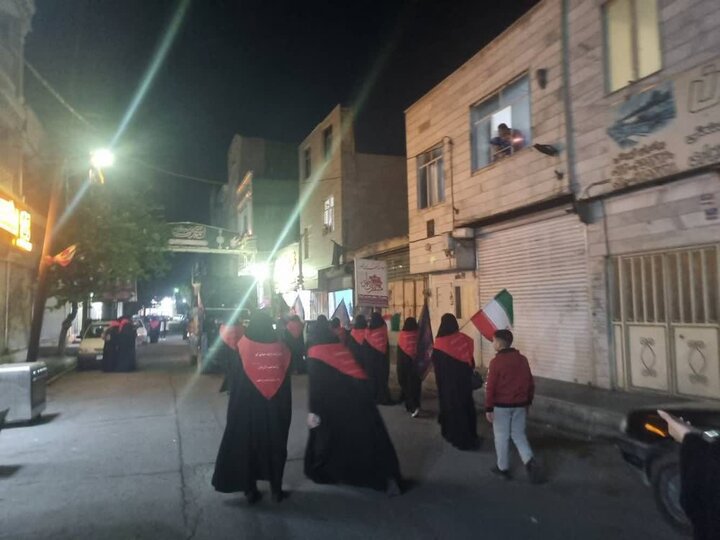 تصاویر / اربعین قائد امت در منطقه 19 تهران