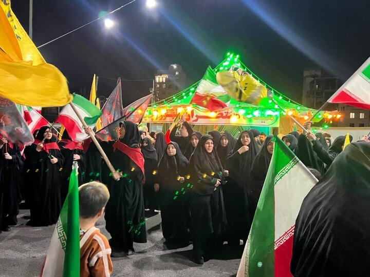 تصاویر / اربعین قائد امت در منطقه 19 تهران
