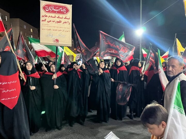 تصاویر / اربعین قائد امت در منطقه 19 تهران