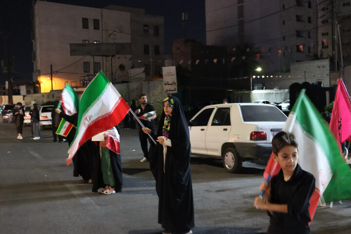 موکب مدرسه علمیه دارالعلم آیت الله بهبهانی(ره) اهواز در اربعین امام شهید قائد