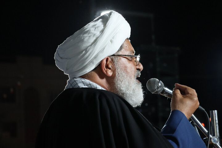 سوگ مردم ولایتمدار اهواز در چهلم امام شهید قائد