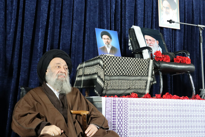 سوگ مردم ولایتمدار اهواز در چهلم امام شهید قائد