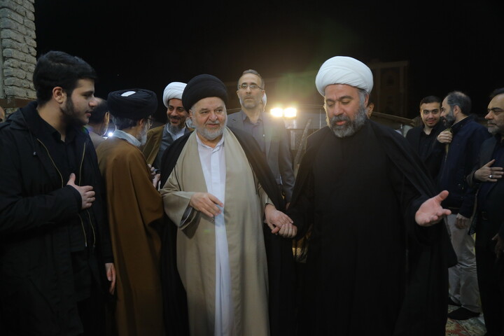 تصاویر / مراسم چهلمین شب ارتحال آیت الله حاج شیخ محمدرضا مامقانی