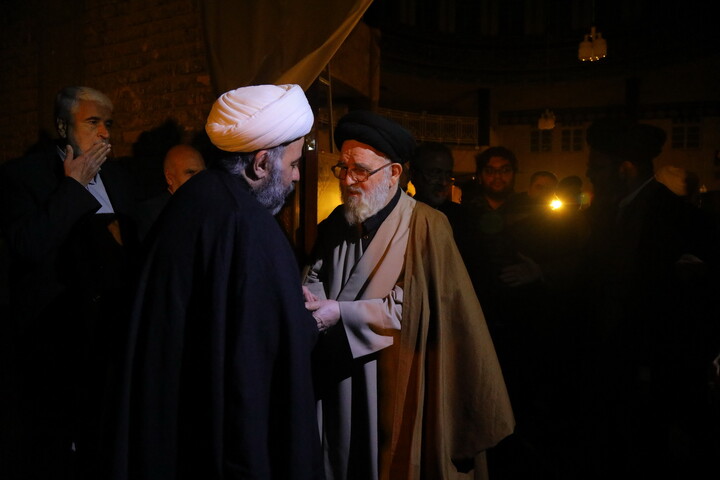 تصاویر / مراسم چهلمین شب ارتحال آیت الله حاج شیخ محمدرضا مامقانی