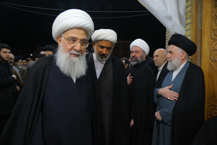 تصاویر / مراسم چهلمین شب ارتحال آیت الله حاج شیخ محمدرضا مامقانی