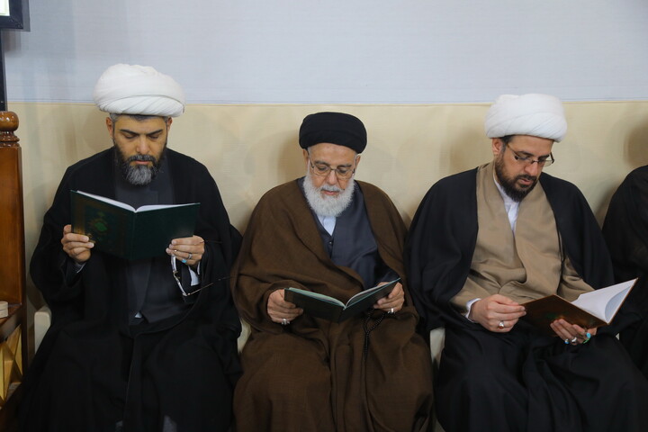 تصاویر / مراسم چهلمین شب ارتحال آیت الله حاج شیخ محمدرضا مامقانی