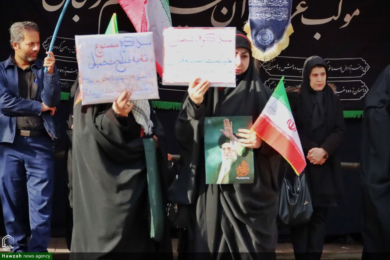 تصاویر | مراسم اربعین رهبر شهید انقلاب در زنجان