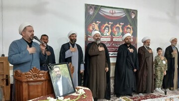 تصاویر/ چهلمین روز شهادتِ طلبه شهید مهندس حسن یزدانی