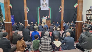 تصاویر/ مراسم اربعین رهبر شهید انقلاب در ترکمنچای