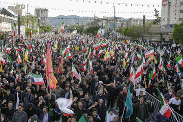 تصاویر/ اجتماع عزاداران رهبر شهید انقلاب اسلامی در مشهد