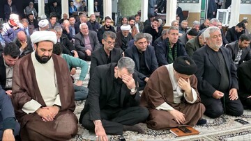 تصاویر/ مراسم اربعین شهادت رهبر انقلاب در ماکو