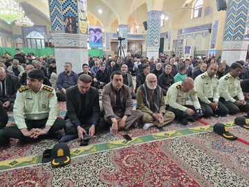 تصاویر/ نماز جمعه شهرستان بهاباد