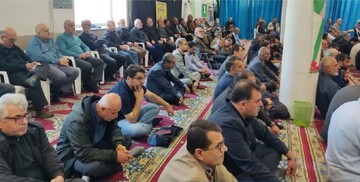 تصاویر/ نماز عبادی سیاسی جمعه بخش نشتا