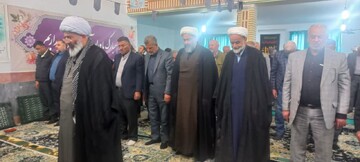 تصاویر/ اقامه نماز عبادی سیاسی دابودشت