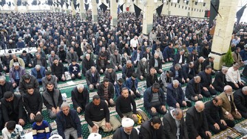 تصاویر/ اقامه آیین عبادی سیاسی نماز جمعه خوی