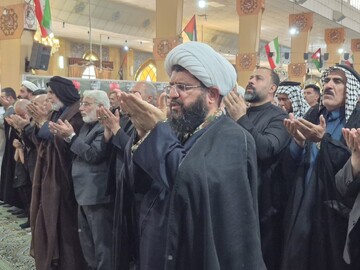 تصاویر/ اقامه نماز جمعه در پاکدشت