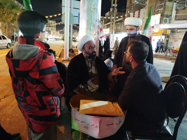 تصاویر/فعالیت طلاب مدرسه علمیه حضرت علی ابن ابیطالب(ع) ایذه
