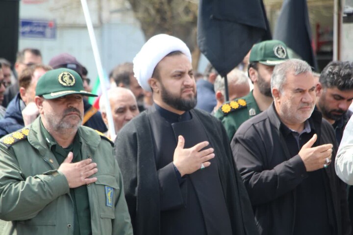تصاویر / همدان غرق در ماتم