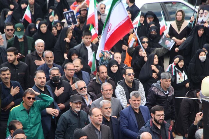 تصاویر / همدان غرق در ماتم