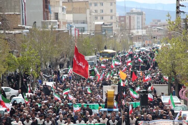 تصاویر / همدان غرق در ماتم