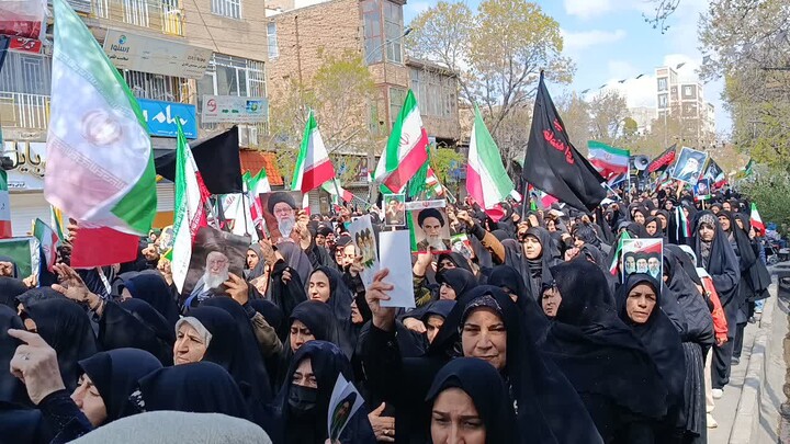 تصاویر / همدان غرق در ماتم