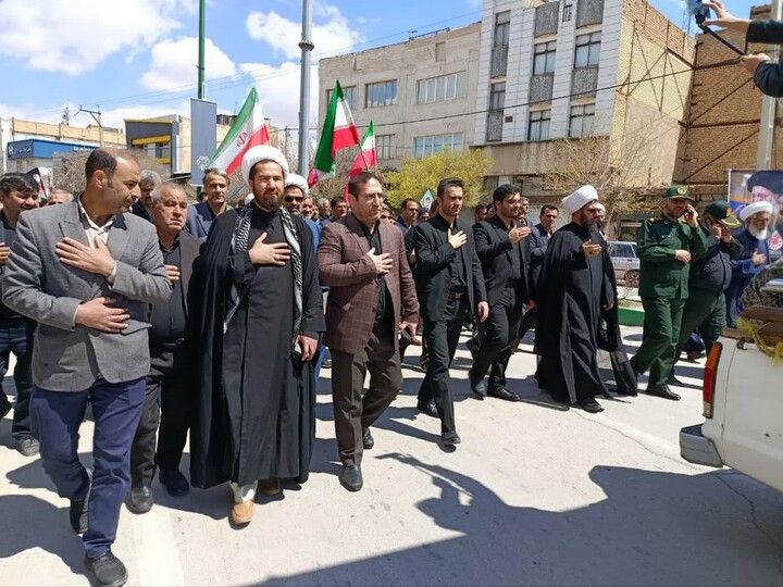 تصاویر / همدان غرق در ماتم