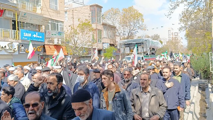 تصاویر / همدان غرق در ماتم