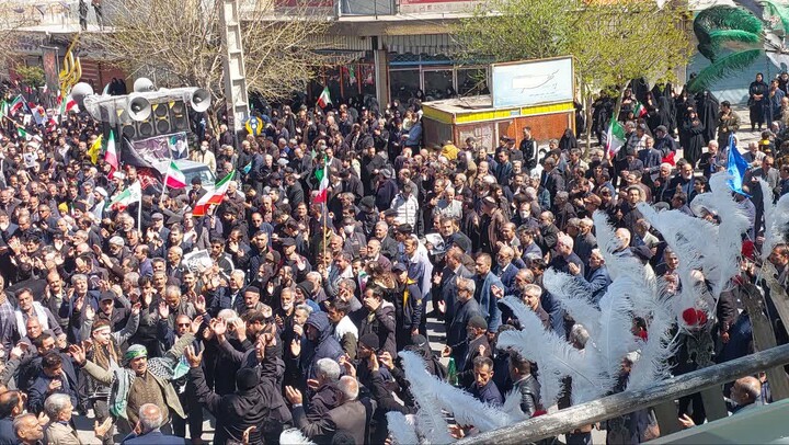 تصاویر / همدان غرق در ماتم