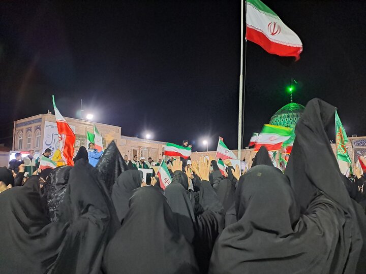 اربعین امام شهید در شهرستان نائین