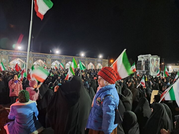 اربعین امام شهید در شهرستان نائین