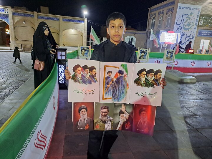 اربعین امام شهید در شهرستان نائین