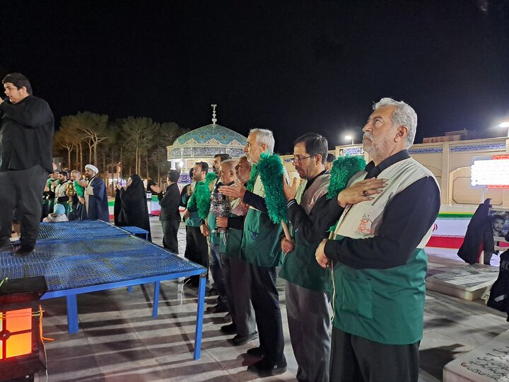 اربعین امام شهید در شهرستان نائین