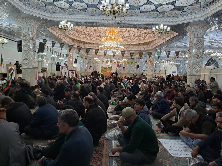 اربعین امام شهید در شهرستان نائین