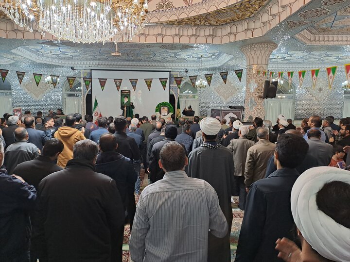 اربعین امام شهید در شهرستان نائین