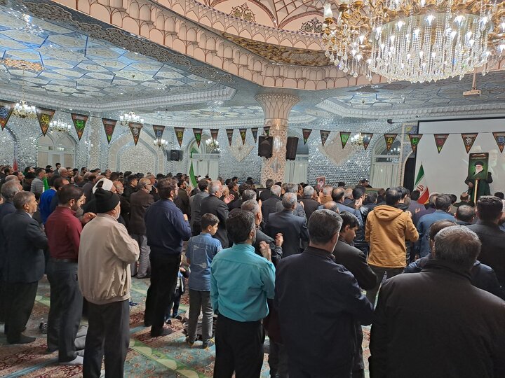اربعین امام شهید در شهرستان نائین