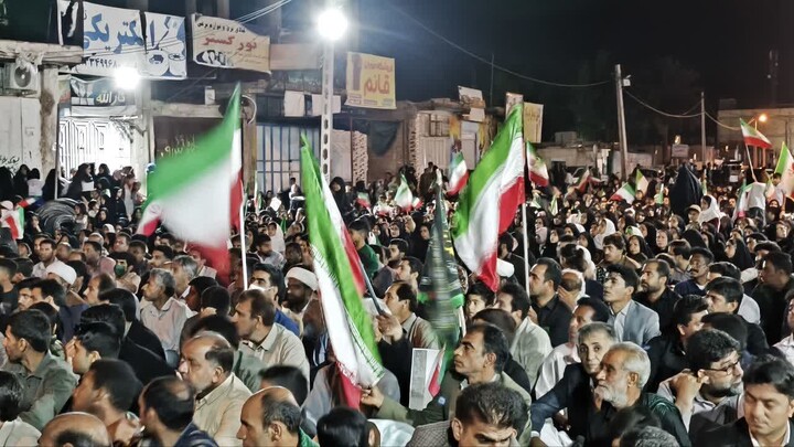 تصاویر/ رودبار جنوب پس از چهل شب حضور در میدان