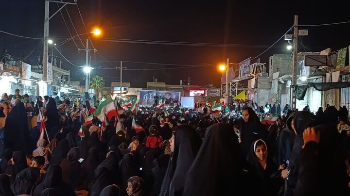 تصاویر/ رودبار جنوب پس از چهل شب حضور در میدان