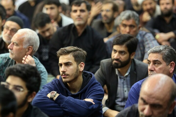 تصاویر/ عزاداری شام اربعین امام شهید در حرم مطهر حضرت فاطمه معصومه (س)