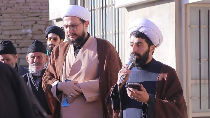 تصاویر/حضور طلاب مدرسه علمیه آیت الله آخوند در روستاهای اطراف همدان