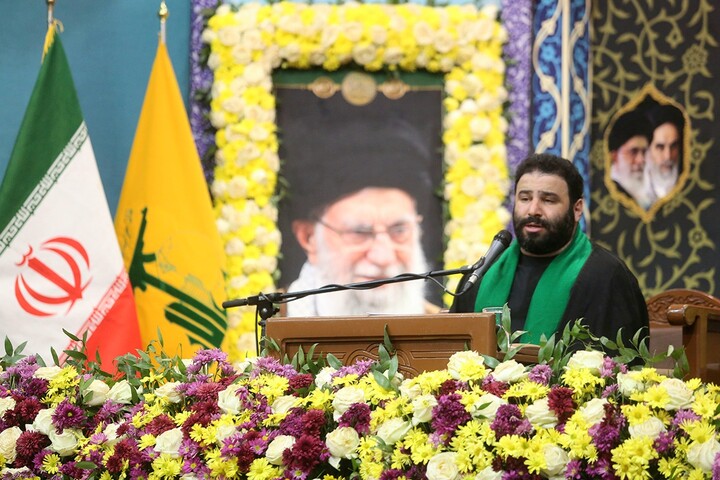 تصاویر/ عزاداری شام اربعین امام شهید در حرم مطهر حضرت فاطمه معصومه (س)