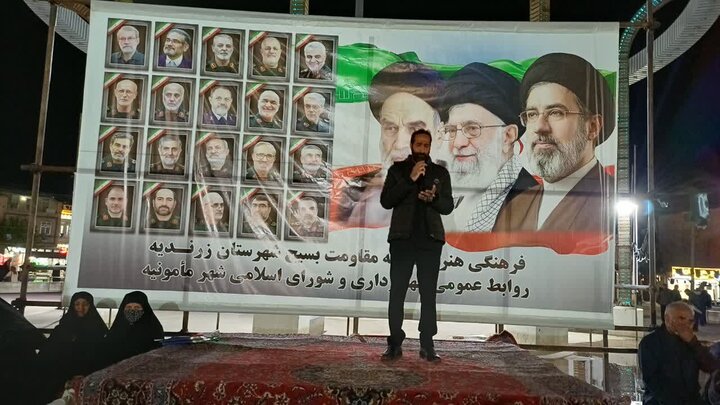 تصاویر/چهلمین شب حضور پرشور مردم ولایتمدار مامونیه در تجدید بیعت با آرمان‌های انقلاب