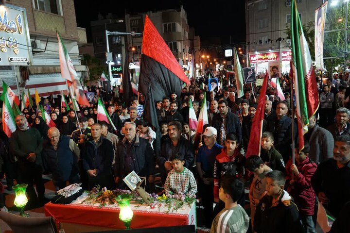تصاویر/ شام اربعین قائد امت در باقرشهر و کهریزک