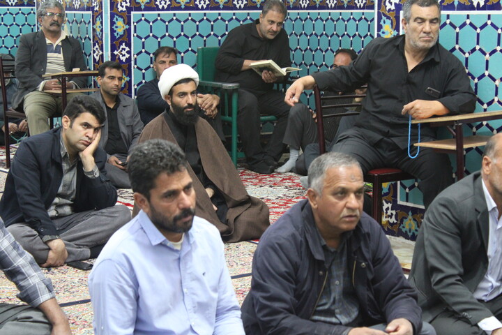 تصاویر/ سوگواری چهلمین روز فراق قائد امت در حرم امامزادگان جوپار