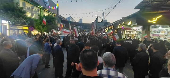 تصاویر / راهپیمایی هزاران نفر از دلدادگان رهبر شهید انقلاب (ره) در اربعین شهادت ایشان، در پایتخت علویان