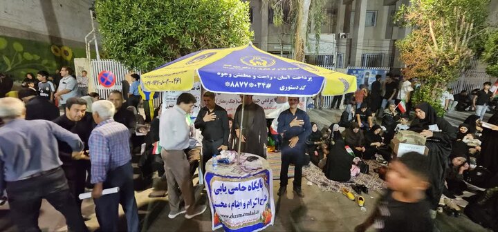تصاویر / شب چهلم حضور در خیابان ها در شهر جیرفت