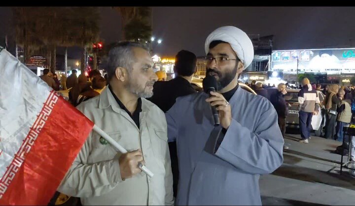 تصاویر . گوشه ای از فعالیت های تبلیغی موکب «شهدای روحانی شهرستان آمل» در بیستم فروردین